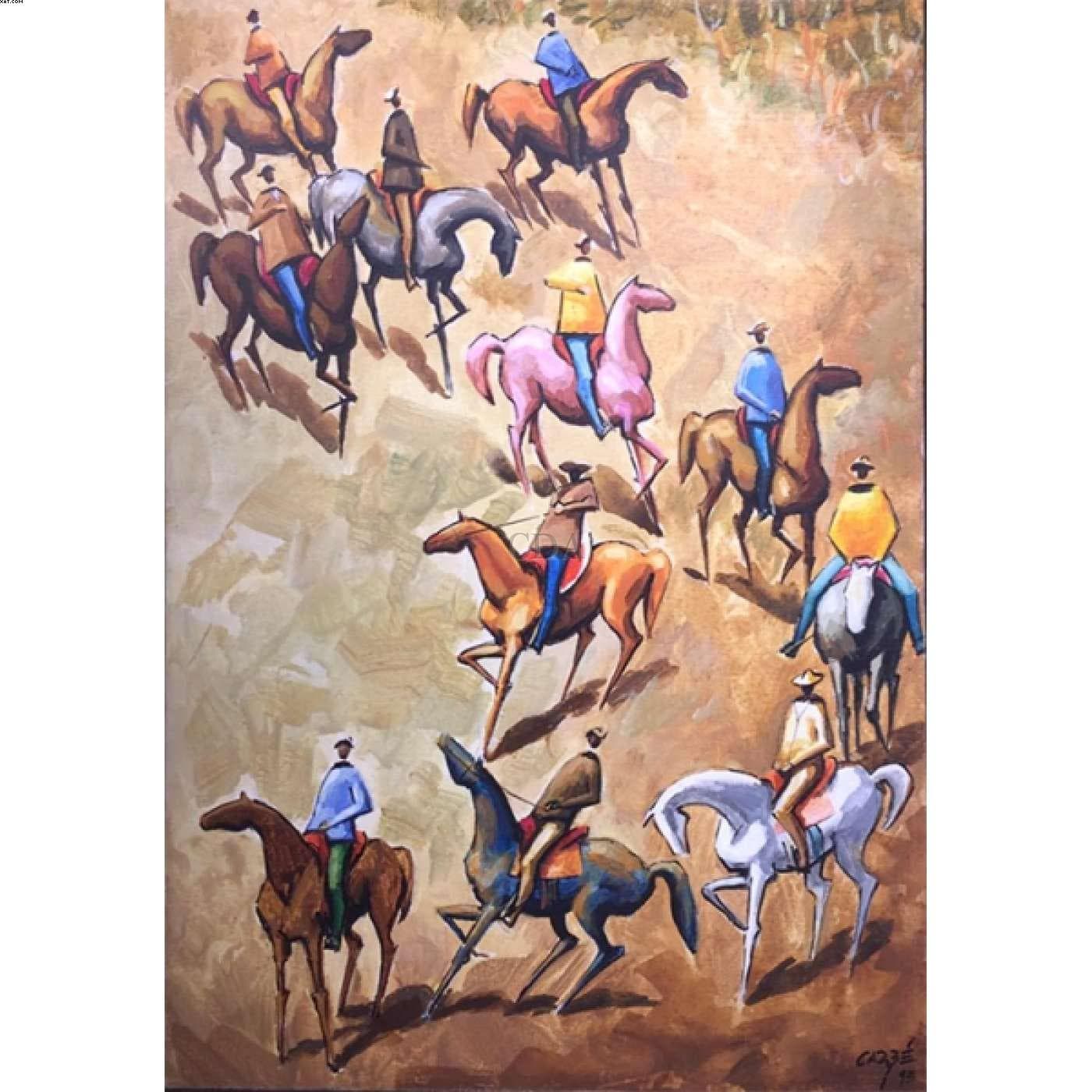 Cavalgada — Hector Carybé, 1993