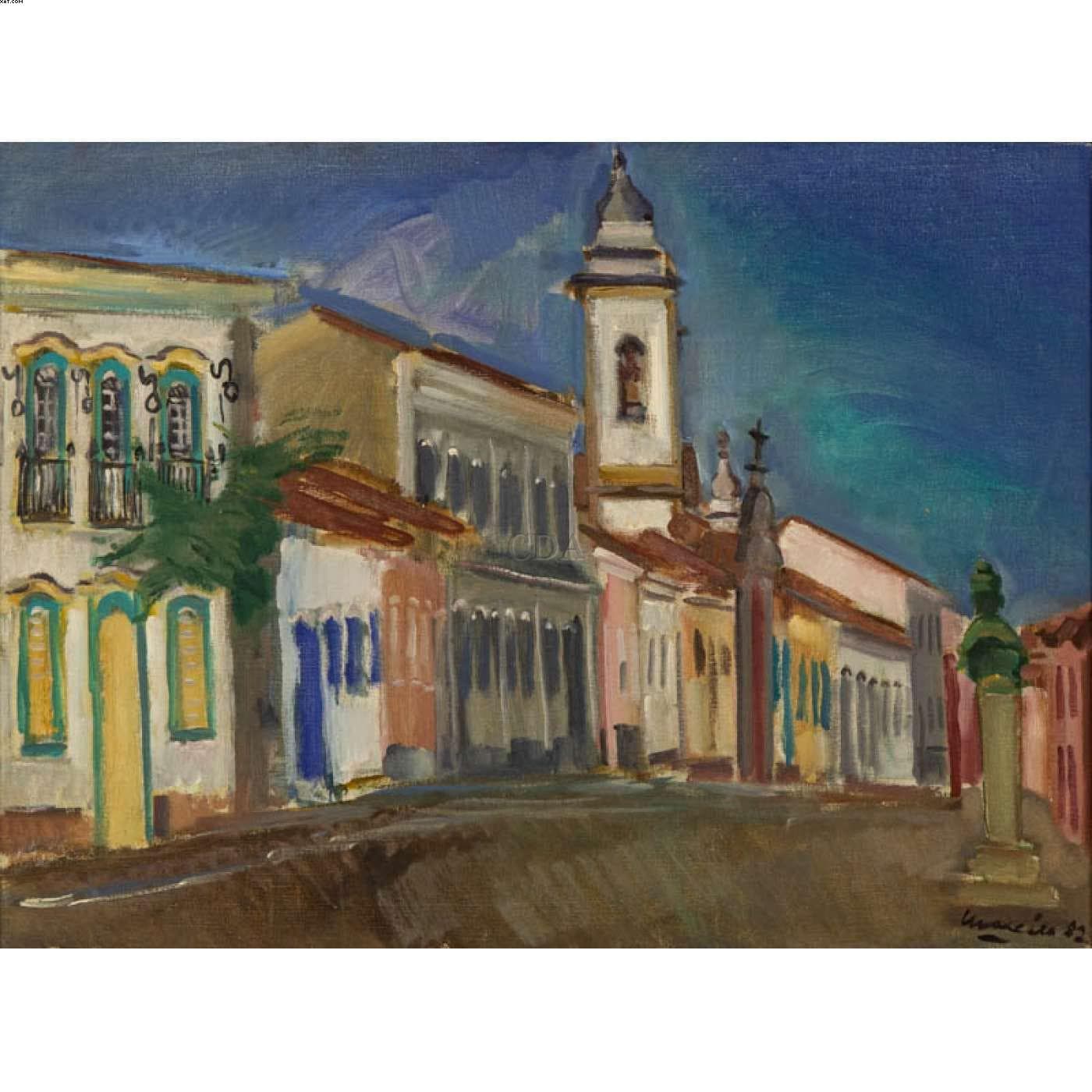 Rua Direita, São João Del Rei/MG — Emeric Marcier, 1982