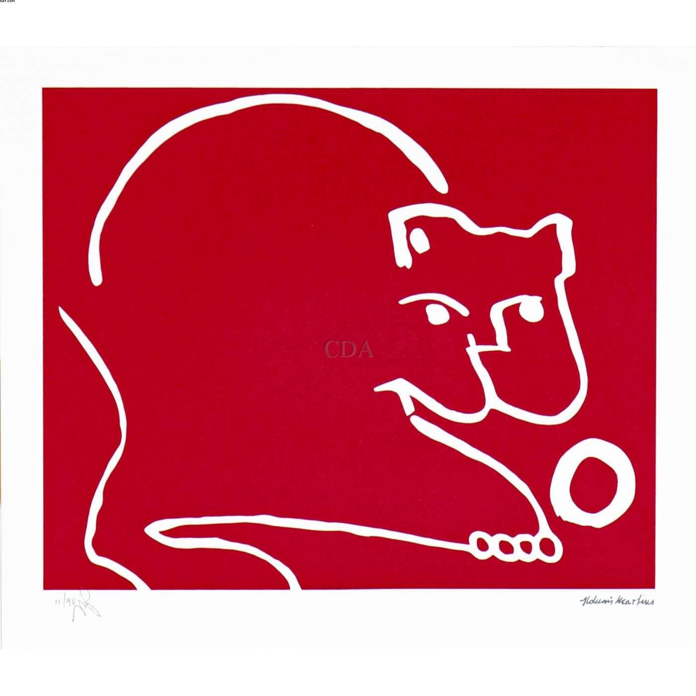 Gato Vermelho — Aldemir Martins