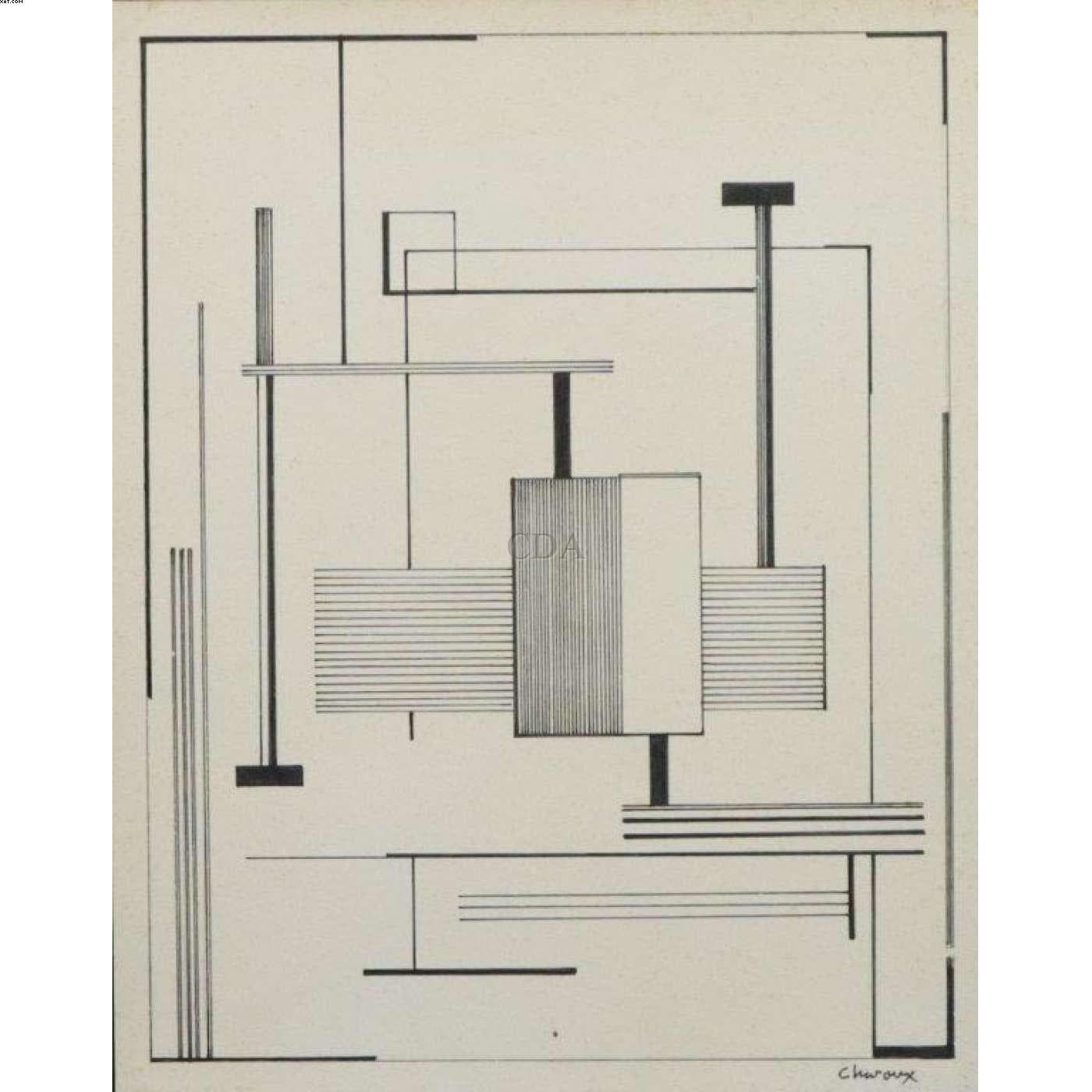 Sem Título — Lothar Charoux, 1950