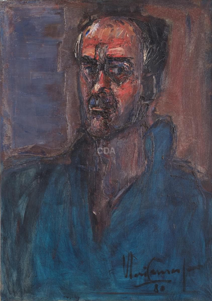 Autorretrato V — Iberê Camargo, 1980