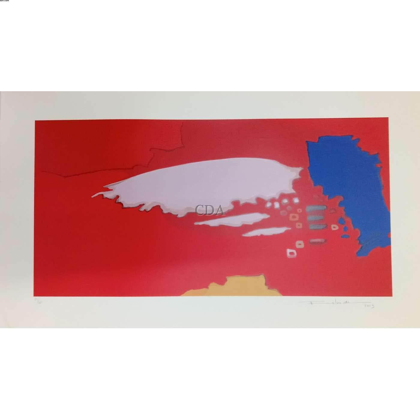 Abstrato Vermelho — Kenji Fukuda, 2013