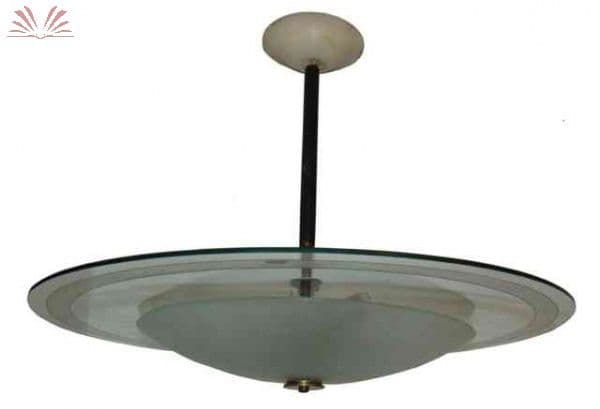 Lustre de vidro — Não identificado, 1950