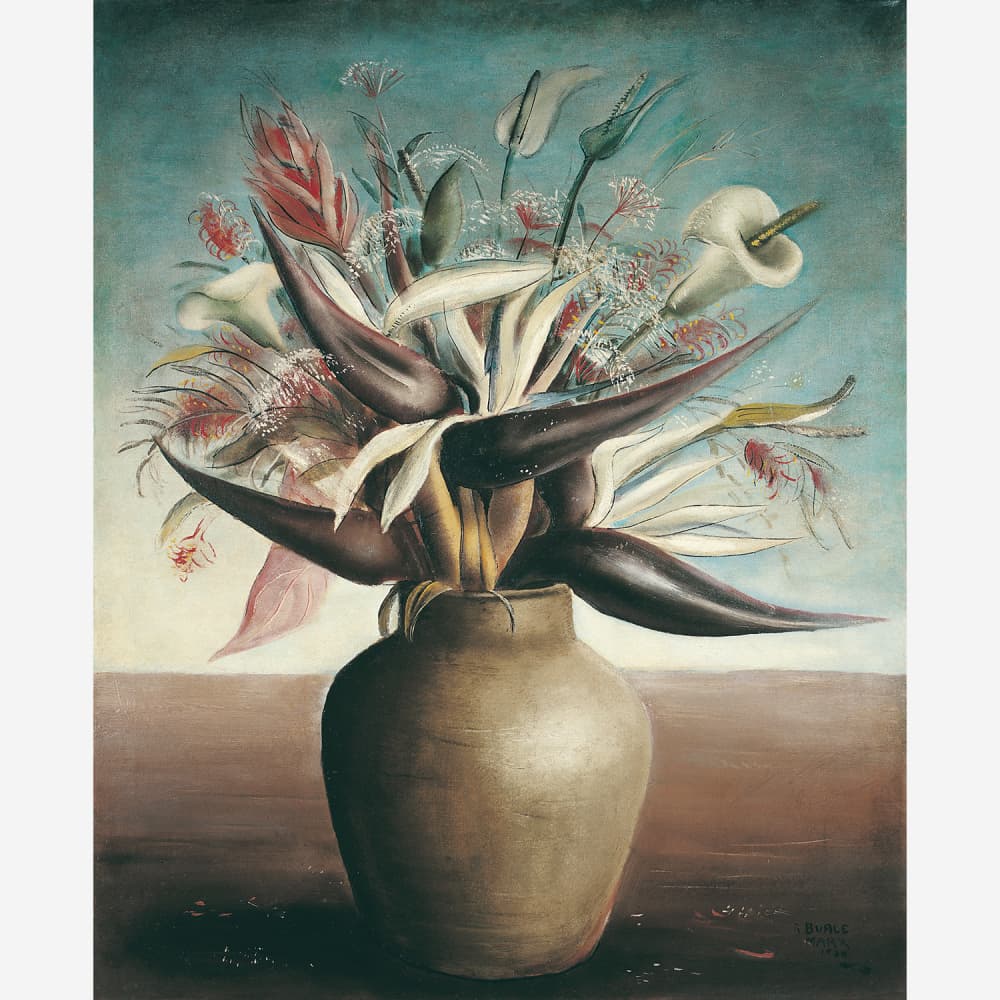 Vaso com Strelitzia. — Roberto Burle Marx