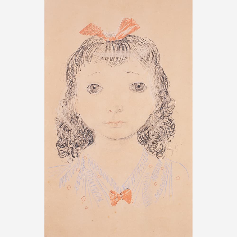 Menina. — Cândido Portinari