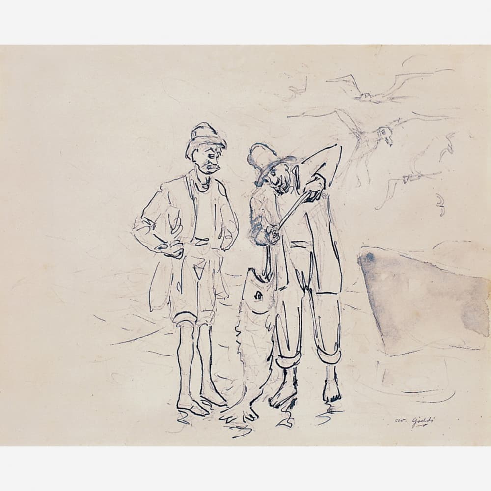 Pescadores — Oswaldo Goeldi