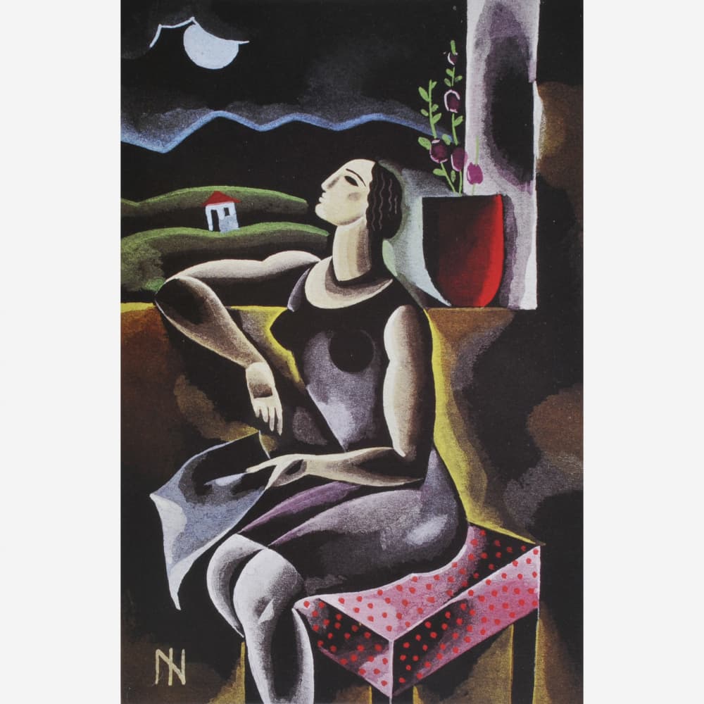 Mulher ao Luar. — Ismael Nery