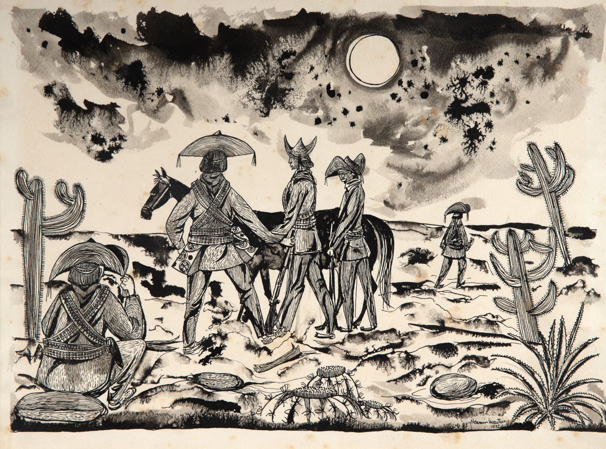 Cangaceiros — Aldemir Martins, 1951