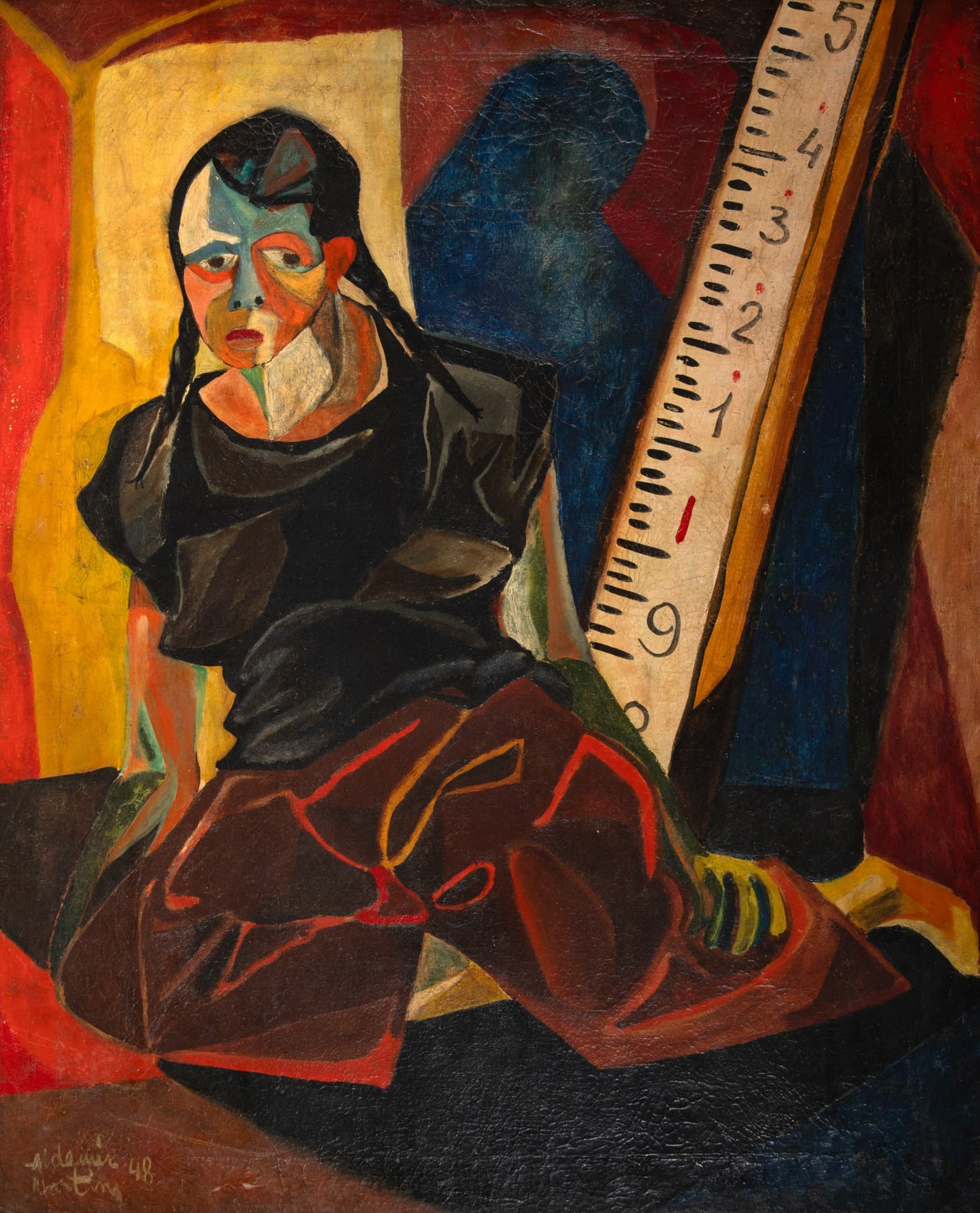 Figura Feminina — Aldemir Martins, 1948