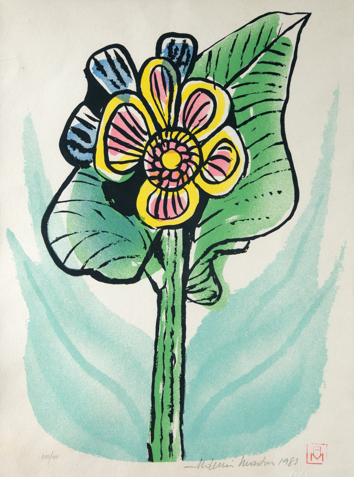 Flor — Aldemir Martins, 1981