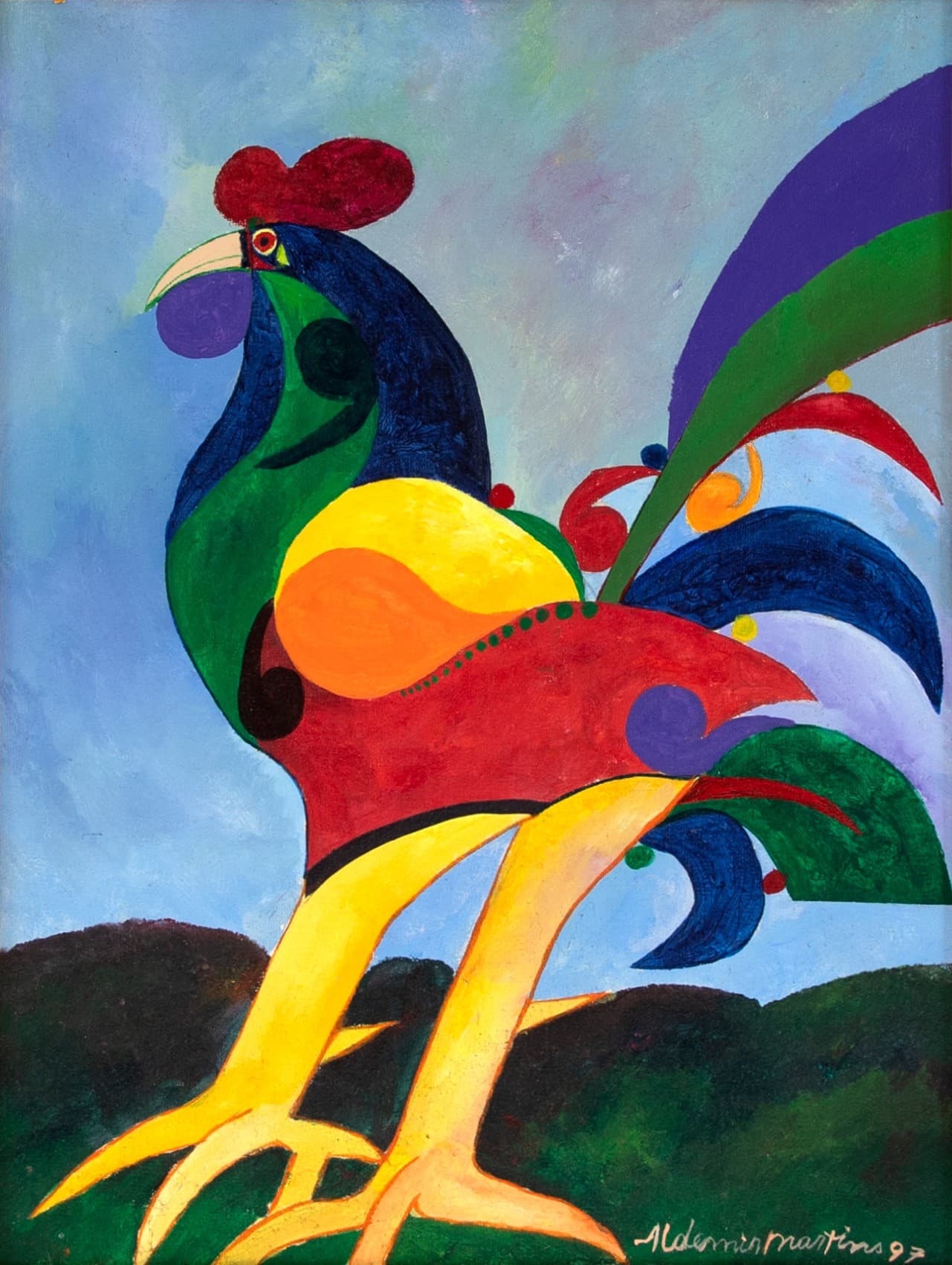 Galo — Aldemir Martins, 1997