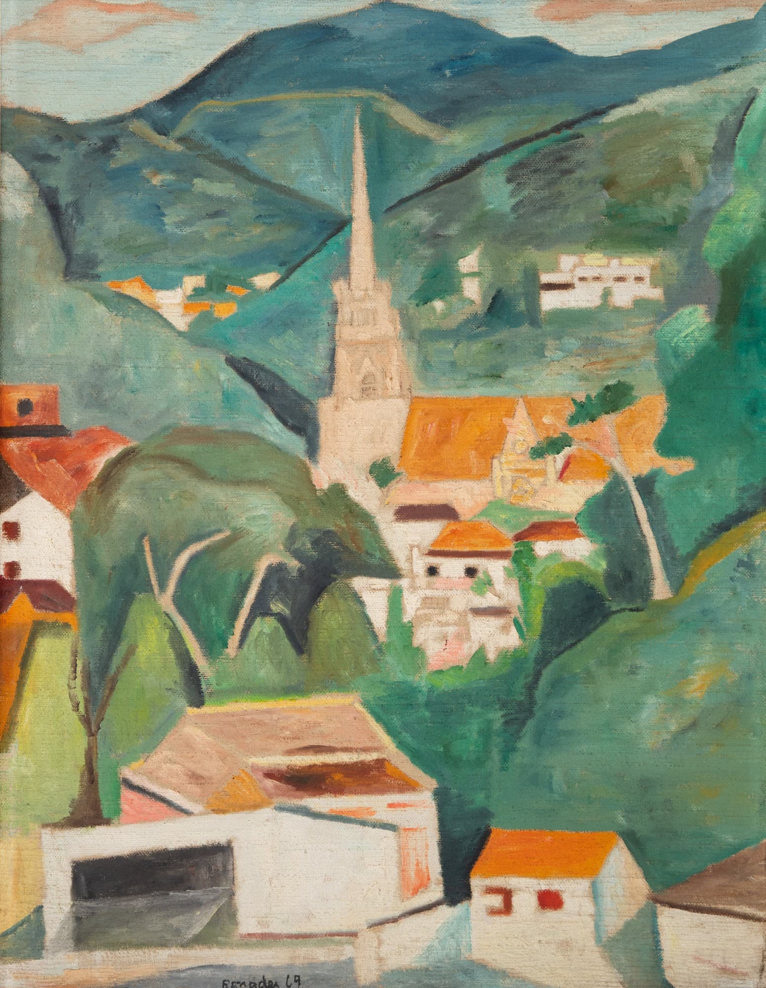 Sem Título — Aldo Bonadei, 1969