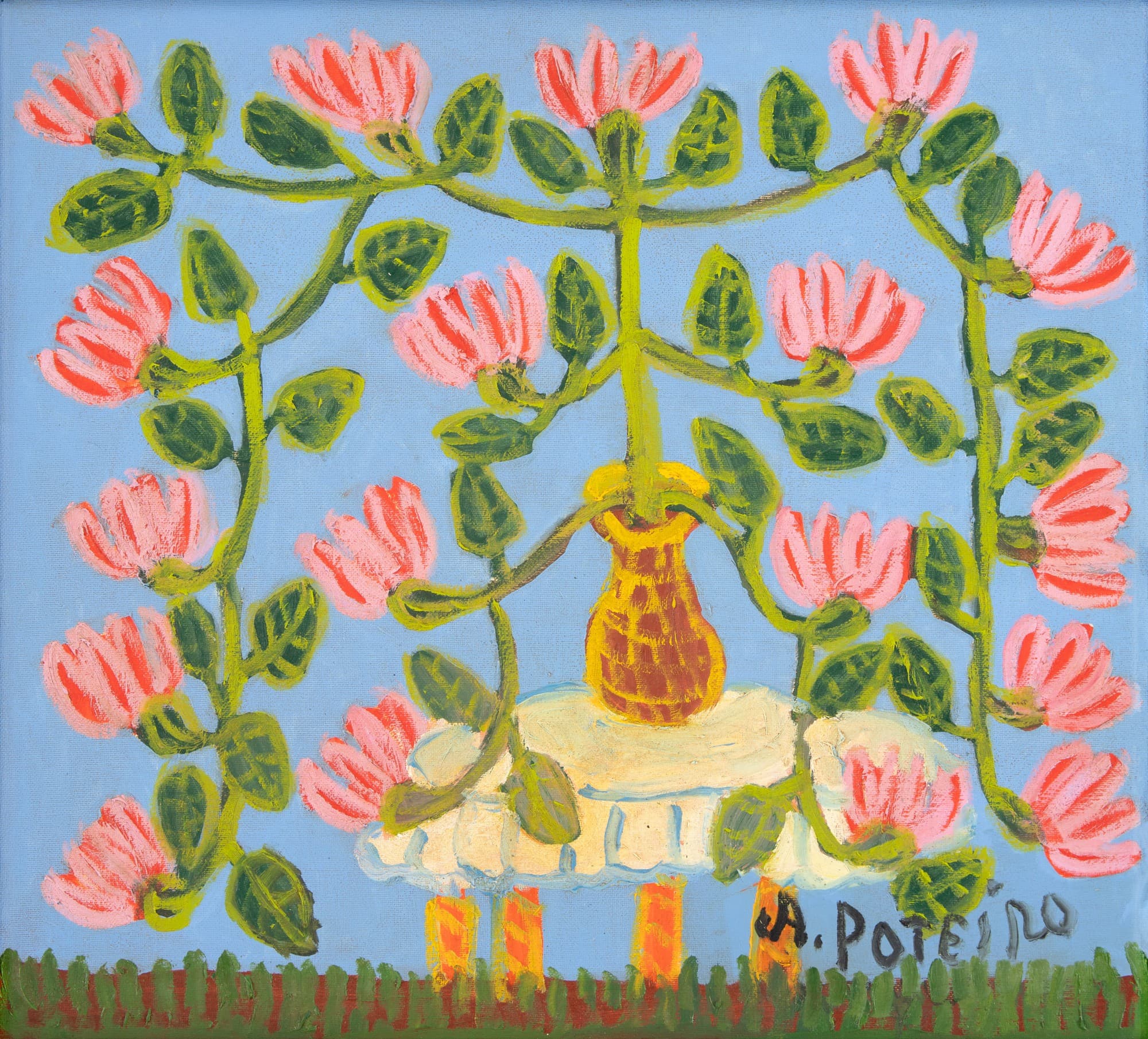 Vaso Com Flores — Antônio Poteiro, 2004
