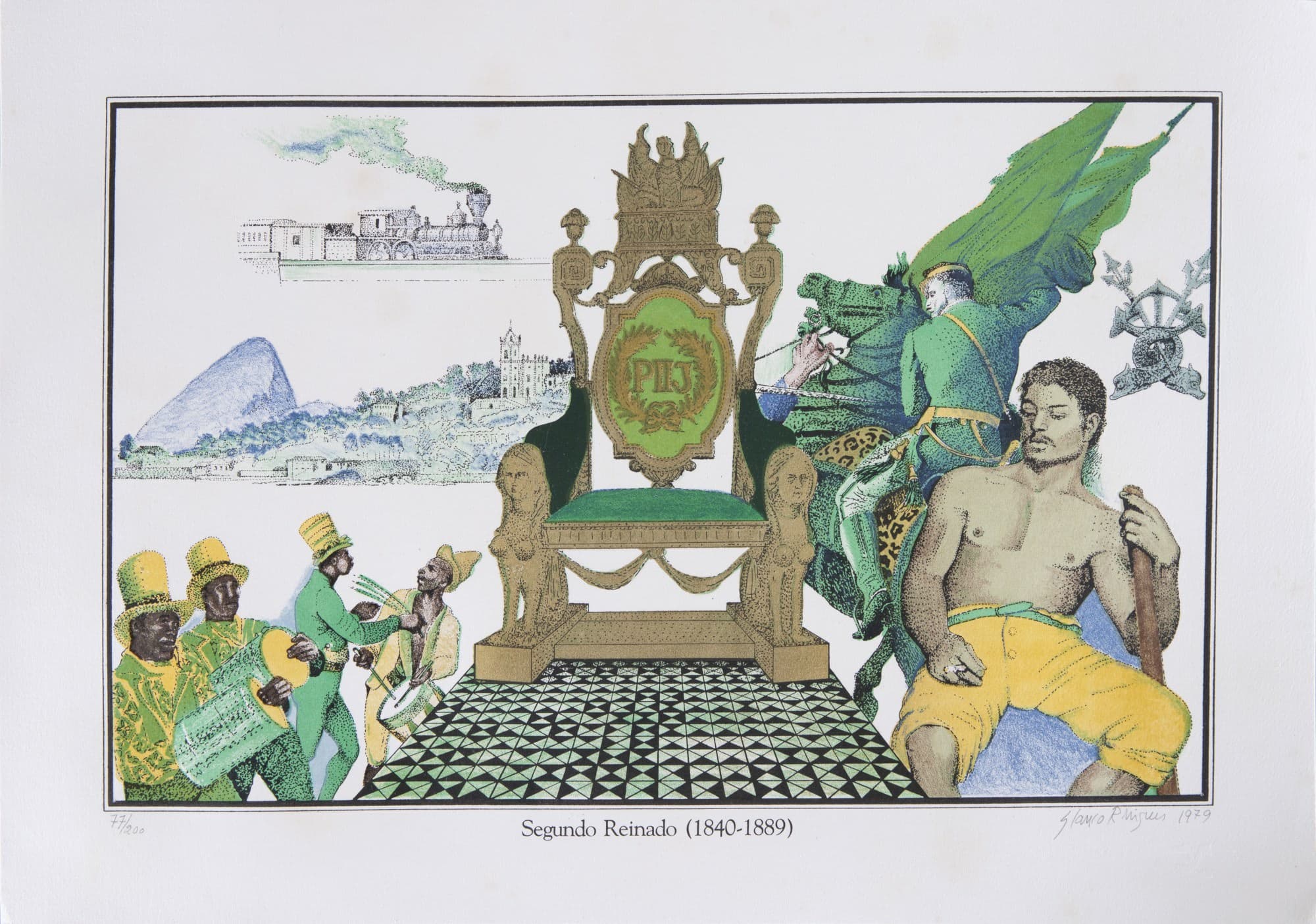 Segundo Reinado — Glauco Rodrigues, 1979