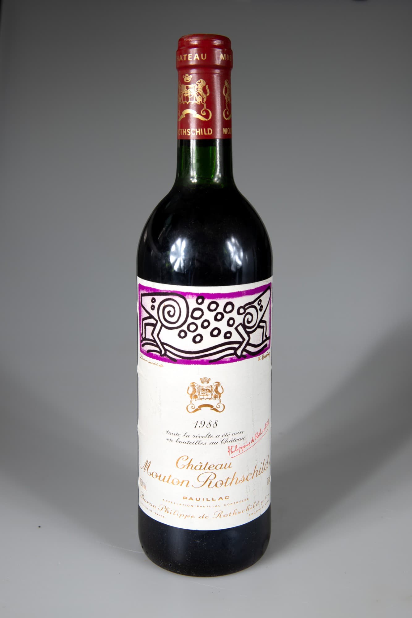 Chateau Mouton Rothschild - Pauillac — Vinho, 1988