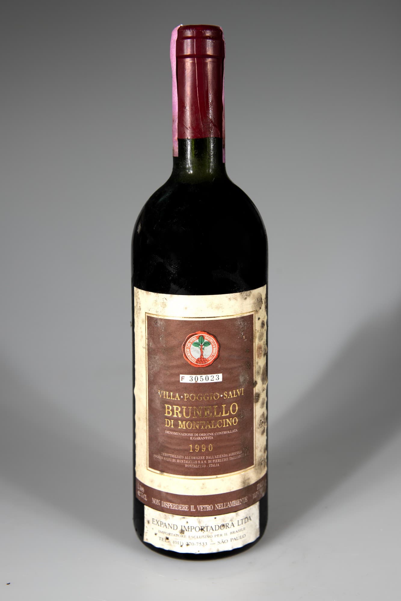 Villa Poggio Salvi - Brunello di Montalcino — Vinho, 1990