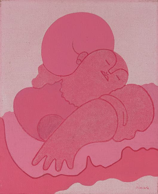 Vênus Dormindo — Milton Dacosta, 1980