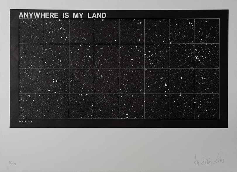 Anywhere is my Land — Antônio Dias, 1970