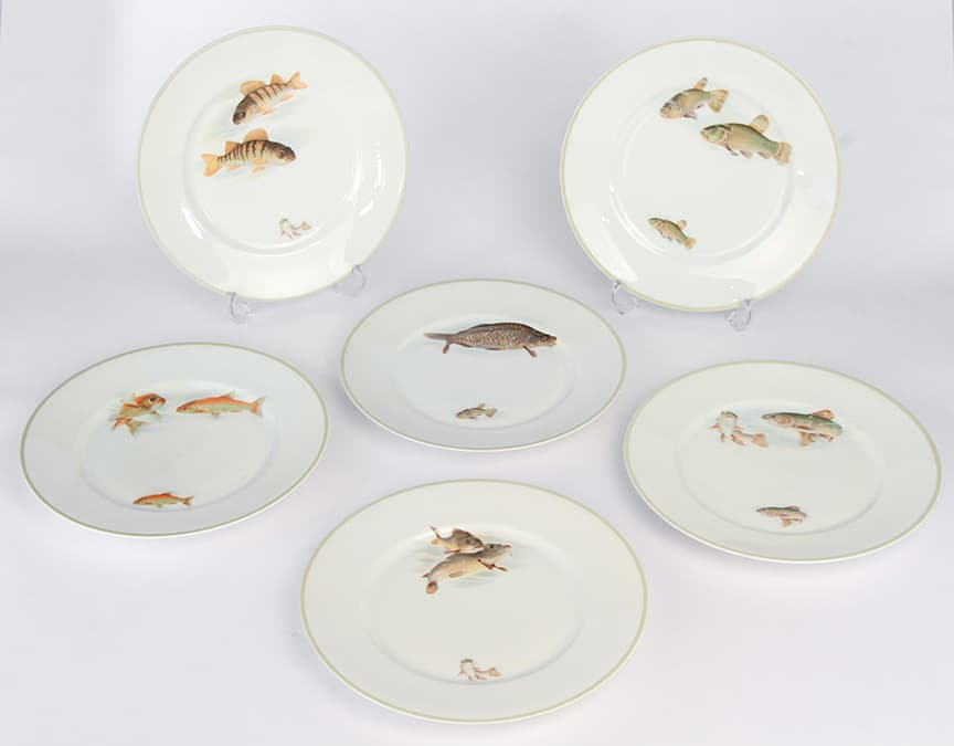 Conjunto de 13 Pratos Rasos — Hutschenreuther – Lhs