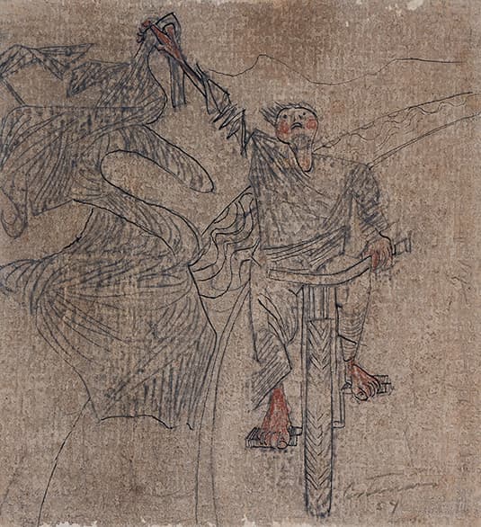 Tintureiro — Cândido Portinari, 1954