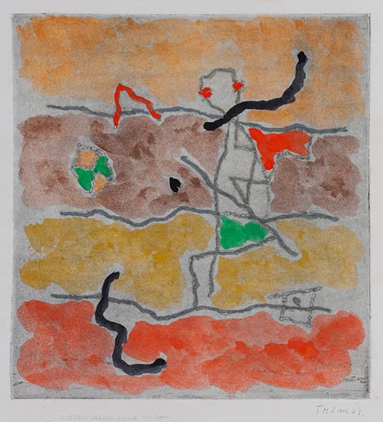 Estudo para Água-Tinta — Thomaz Ianelli, 1990