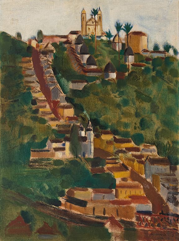 Paisagem de Ouro Preto — Emeric Marcier, 1959