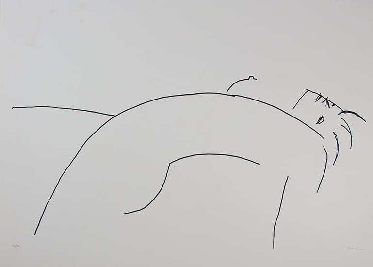 Sem Título (Mulher III) — Oscar Niemeyer, 2003