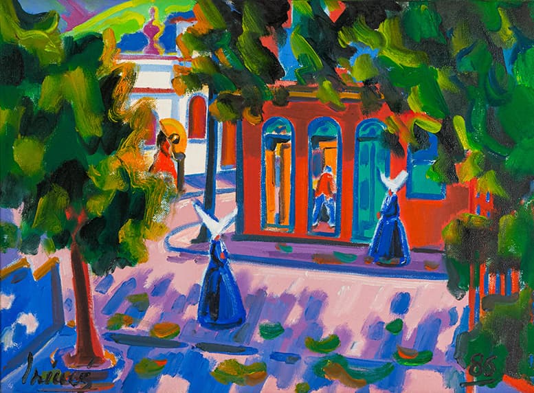 Paisagem – Bairro com Freiras — Inimá de Paula, 1986