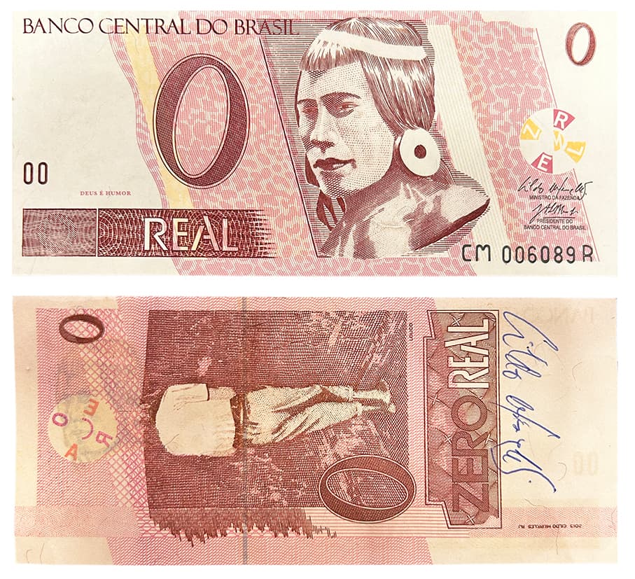 Zero Real (Par) — Cildo Meireles, 2017