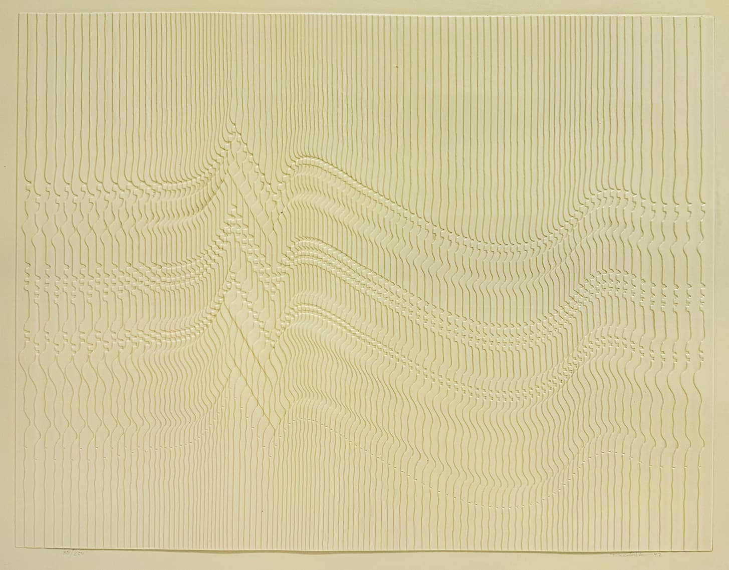 Múltiplo Branco — Abraham Palatnik, 2002