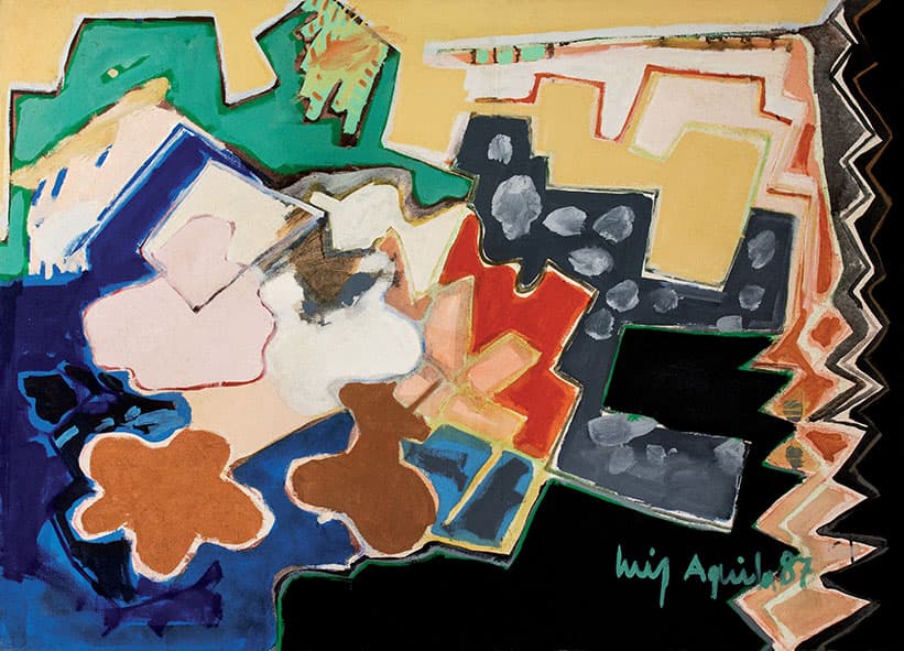 A Pintura e os Novos Canteiros — Luiz Áquila, 1987